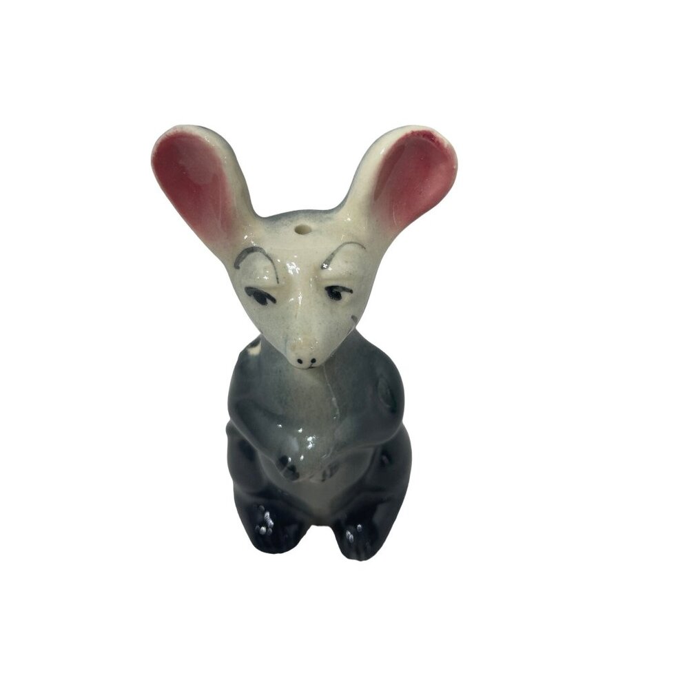 Vintage Trevewood Pottery Ceramic Orphan Mouse Shaker 4” tall Replacement